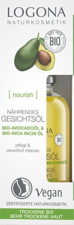 [NOURISH] Rewitalizujący olejek do twarzy z bio-awokado i bio-olejem Inca Inchi