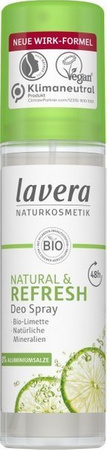 Odświeżający dezodorant spray z bio-limonką i minerałami