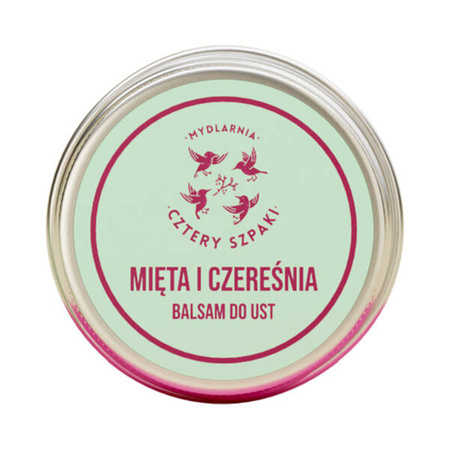 Balsam do ust MIĘTA I CZEREŚNIA