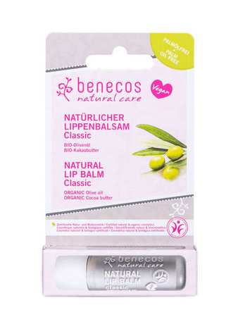 Naturalny balsam do ust CLASSIC z bio-oliwą i bio-masłem kakaowym